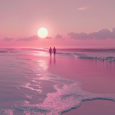 Dreamy Beach Walk