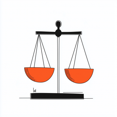 Big Weighing Scale Illustration