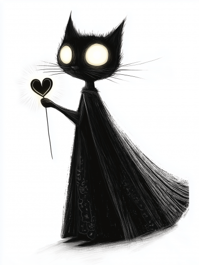 Mysterious Tim Burton Style