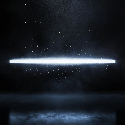 Horizontal Beam with Light Particles