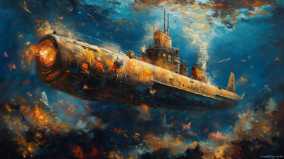 Steampunk Submarine