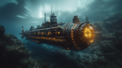 Steampunk Submarine