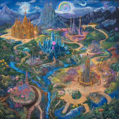 Fantasy Map of Tuuland