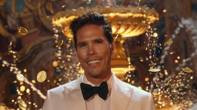 Smiling Man in Tuxedo