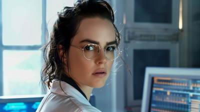 Cinematic Scientist Portrait