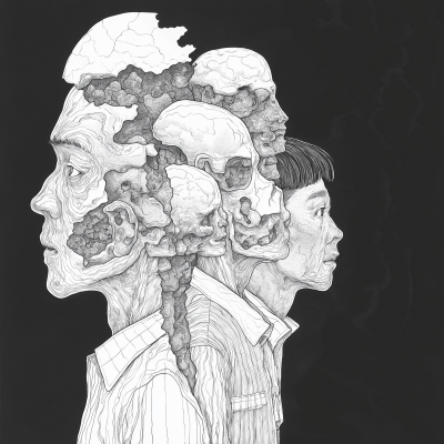 Unsatisfactory Life Illustrations