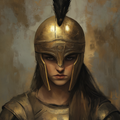 Athena Helmet Front View