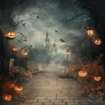 Halloween Background Poster