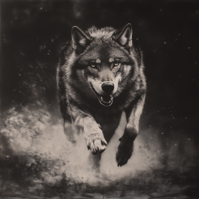 Wolf in Motion