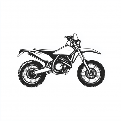 Off Road Motorcycle Logo