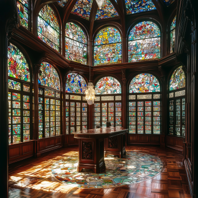 Stained Glass Library