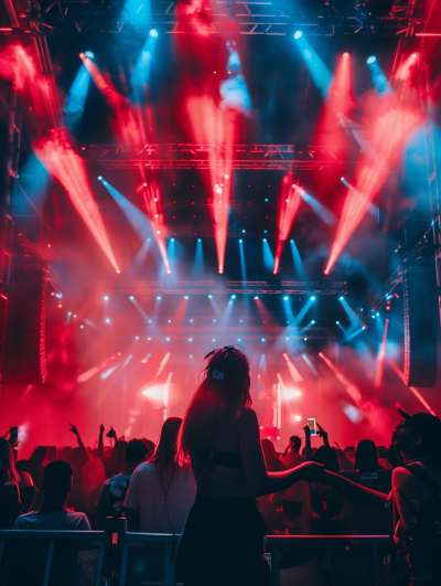Cinematic Party Stage at Tomorrowland