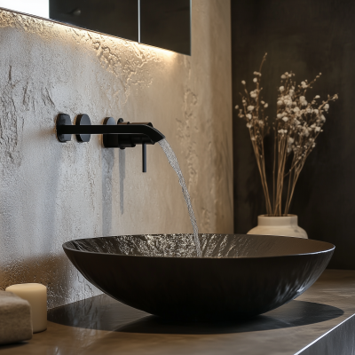 Modern Bathroom Water Details