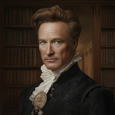 Realistic Portrait of Conan O’Brien