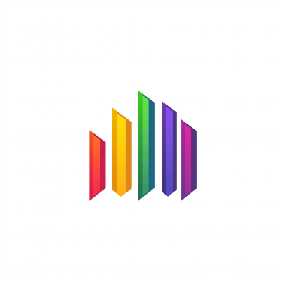 Colorful Fintech Logo