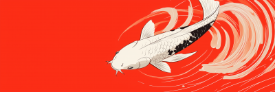 Traditional Japanese Koi Fish