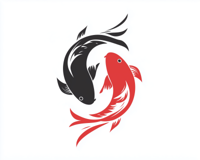 Koi Fish Logo