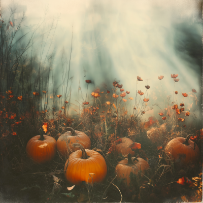 Ethereal Autumn Meadow