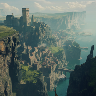 Medieval Kingdom on the Cliffs