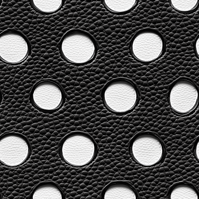 Black and White Leather Texture