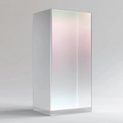 Empty White Product Box