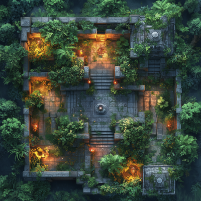Enchanting Infiltrator Lair Battle Map