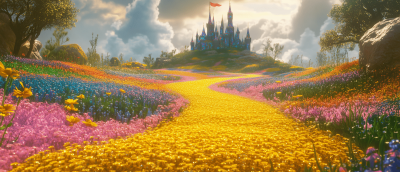 Winding Yellow Brick Road
