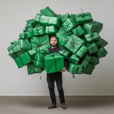 Giant Pile of Gifts