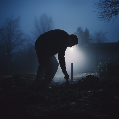 Mysterious Grave Digging