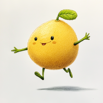 Dancing Lemon Plushy