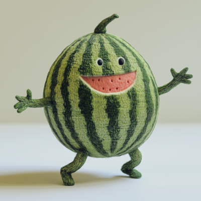 Dancing Watermelon Plushy