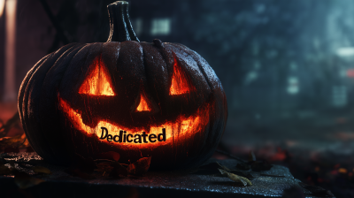 Halloween Themed Dedicated Logo