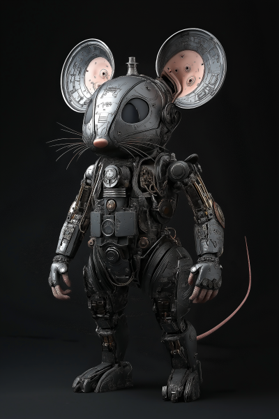 Humanoid Cyberborg Mouse