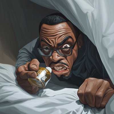 Puff Daddy Caricature