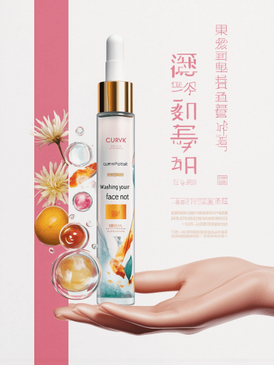 Skincare Product Poster