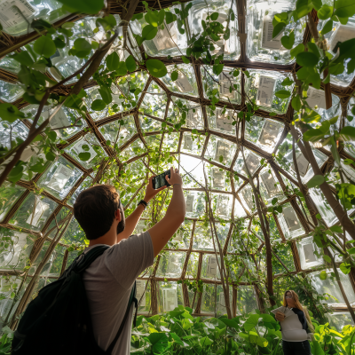 Geodesic Dome with Tickets