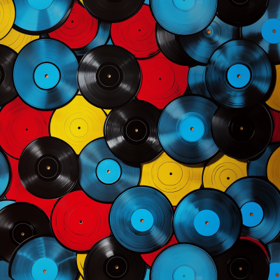 Vinyl Record Pattern