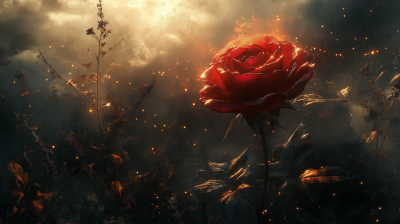 Cyberpunk Vintage Roses