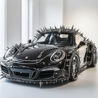 Porsche 911 Covered in Gimp