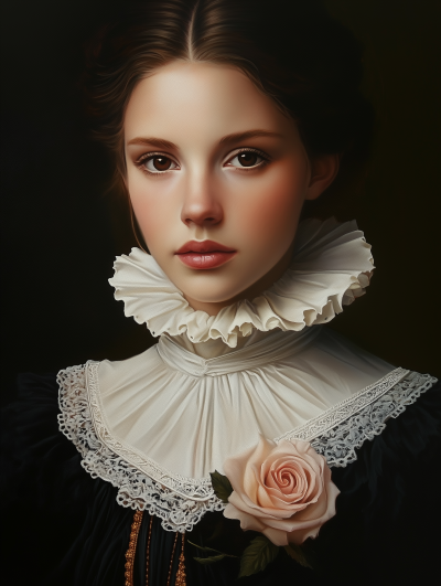 Aristocratic Woman Portrait