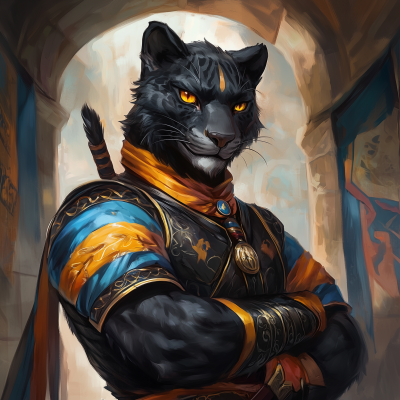 Tabaxi Fantasy Character