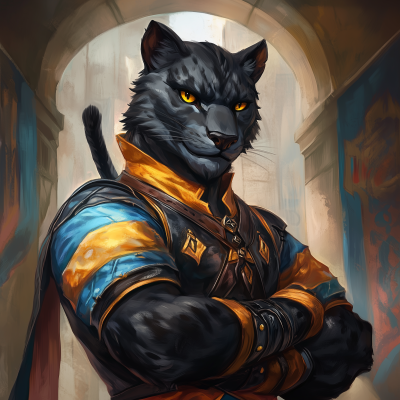 Tabaxi Fantasy Character