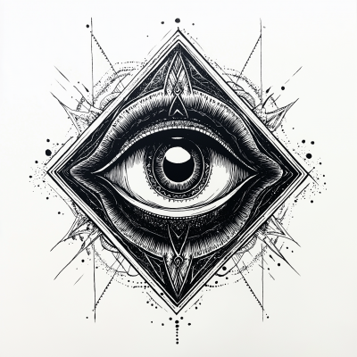 Modern 3rd Eye Logo