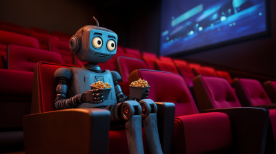 Friendly Robot in Cinema