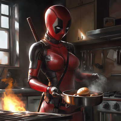 Deadpool in the Kitchen