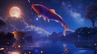 Galactic Koi Fish