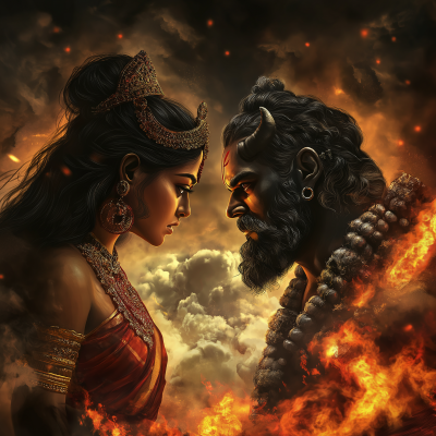 Peace Talks with Mahishasura