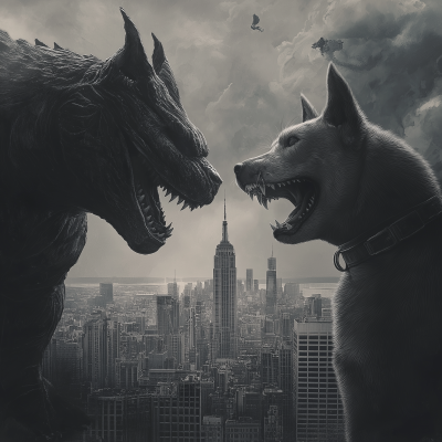 Catzilla vs Dogzilla