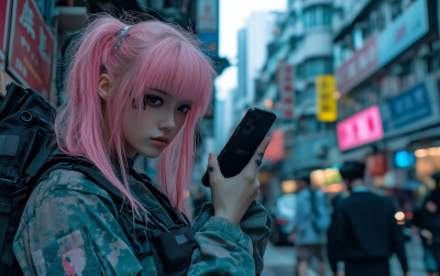 Cyberpunk Military Chic