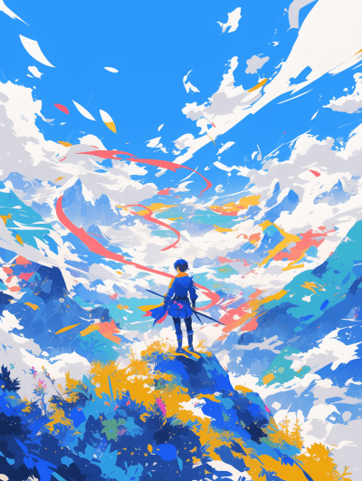 Vibrant DND Landscape